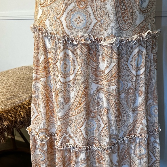 70s Floral maxi dress - Picture 2 of 4